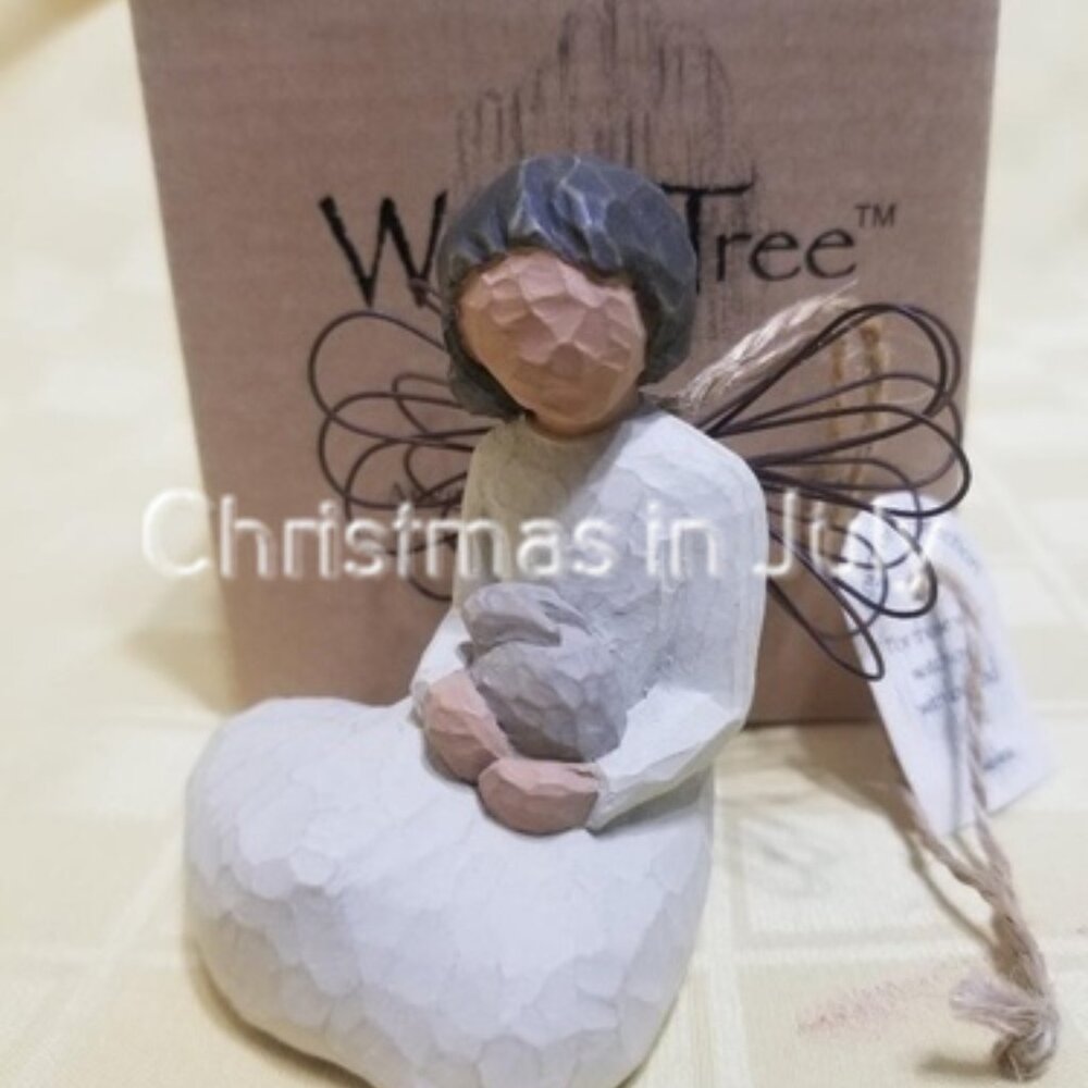 Willow Tree Susan Lordi Angel of Protection Ornament #26045 w/box